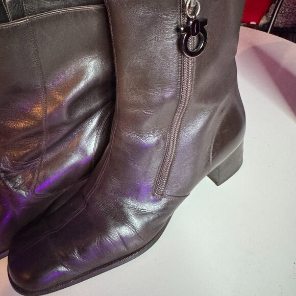 Salvatore Ferragamo Boots, Womens, Brown - Picture 7 of 14